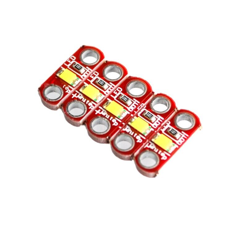 【간단한 ROBOT】 20 개/몫 SMD 백색 LED 모듈 DIY 활성 구성 요소 다이오드 for LilyPad